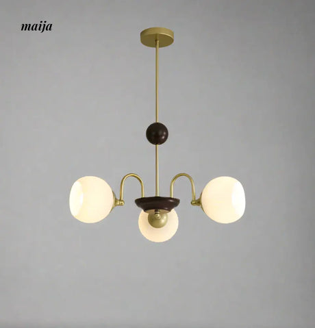 NANCY French Retro Wabi-Sabi Chandelier Japanese Style from NANCY