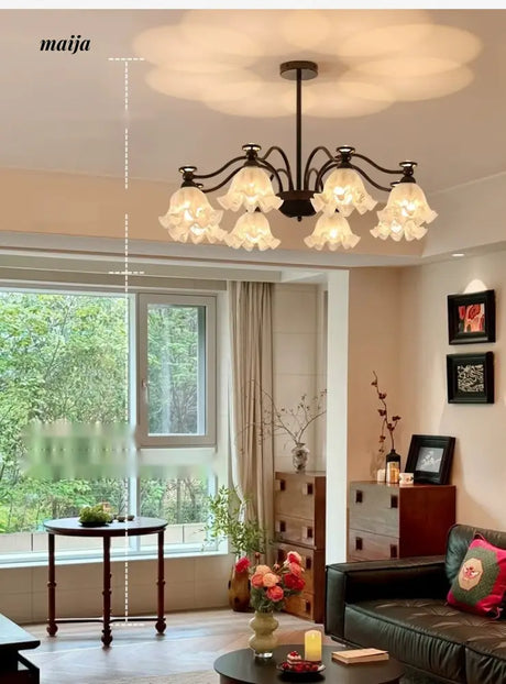 NANCY Lily of the Valley Chandelier Retro Style from NANCY