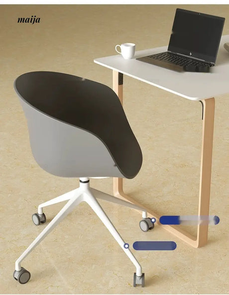 LOWERLEFT Rotating Computer Chair from Lower Left