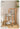 LOWERLEFT Wooden Glass Swivel Cart from Lower Left