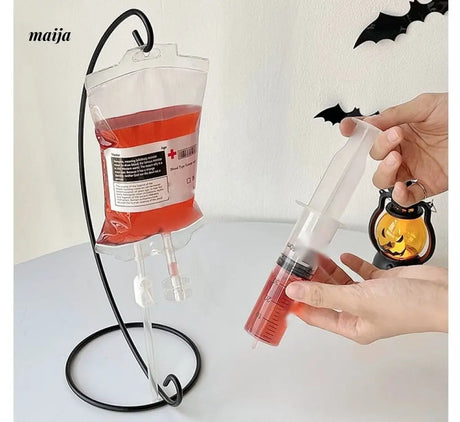 BANKE Halloween Blood Bag Drink Bottle Decoration from BANKE