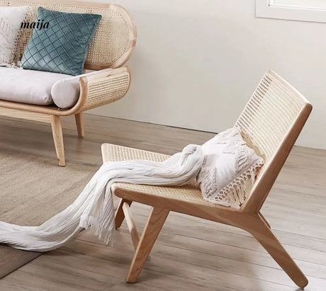 RATTAN CRAFTSMAN Single Lazy Rattan Chair from RATTAN CRAFTSMAN