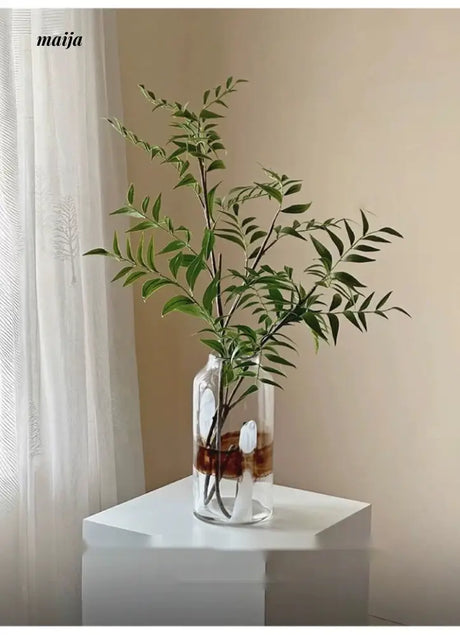 GUIFOU Large Colored Glass Vase from GUIFOU