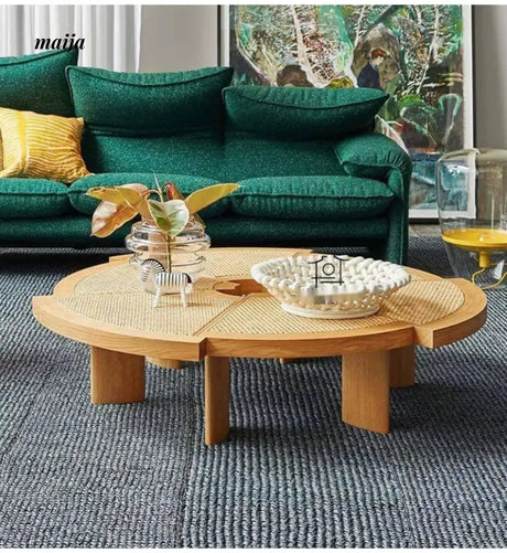 19 DREAM SPACE Rattan Tea Table from 19 DREAM SPACE