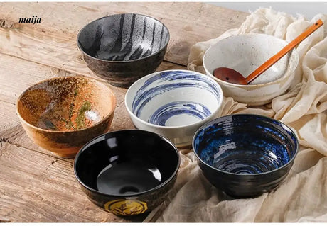 OKADA YAKI 6-Inch Japanese Soup Bowl from OKADA YAKI