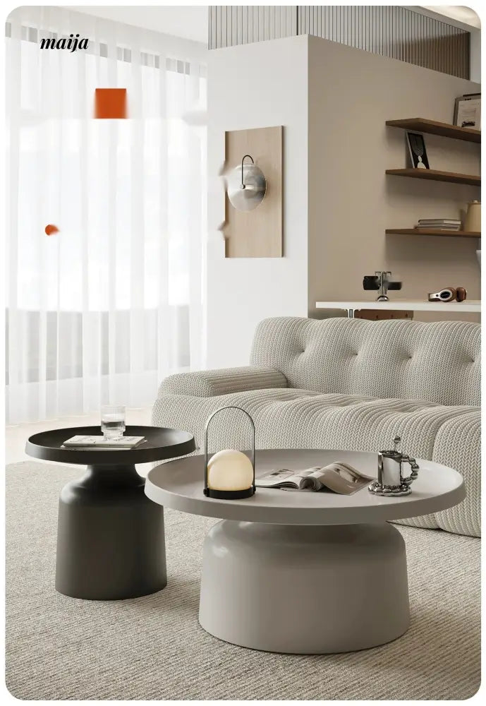 LOWERLEFT Iron Tea Bedside Table from Lower Left