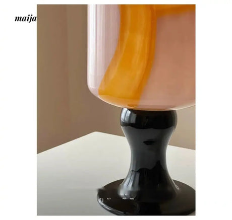 GUIFOU Colored Glass Footed Vase from GUIFOU