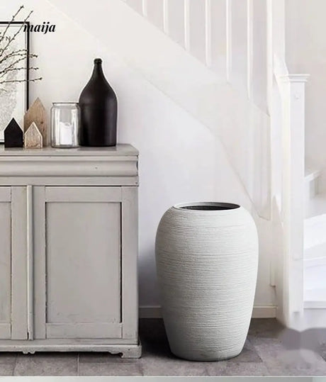 JOTO Retro Ceramic Large Vase Living Room Hotel Decoration from JOTO