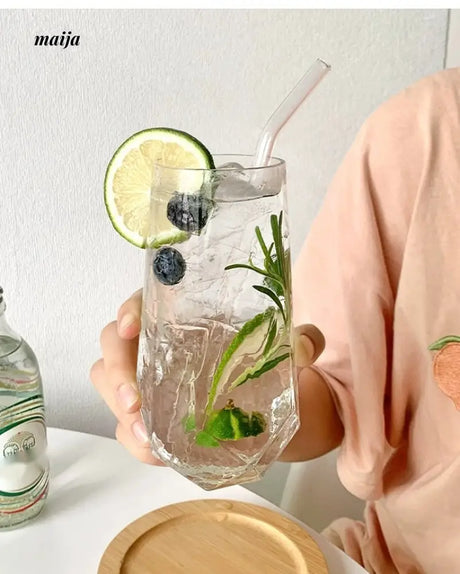 BANKE Hammer Glass Water Fruit Drink Cup from BANKE