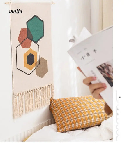 MAN YUE HOME Hanging Nordic INS Tapestry for Dormitory Bedroom from MAN YUE HOME