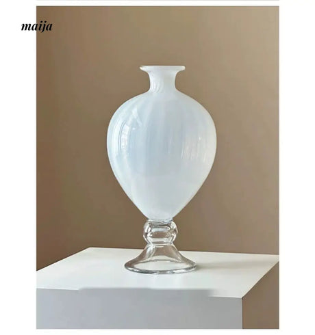 GUIFOU Vintage Glass Art Vase Pair from GUIFOU