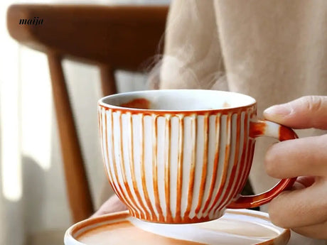 JOTO Ceramic Coffee Cup Japanese Afternoon Tea Set from MOSE