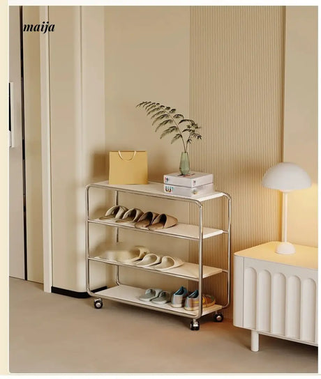 YUJIA Stainless Steel Multi-Layer Shoe Storage Cabinet from YUJIA
