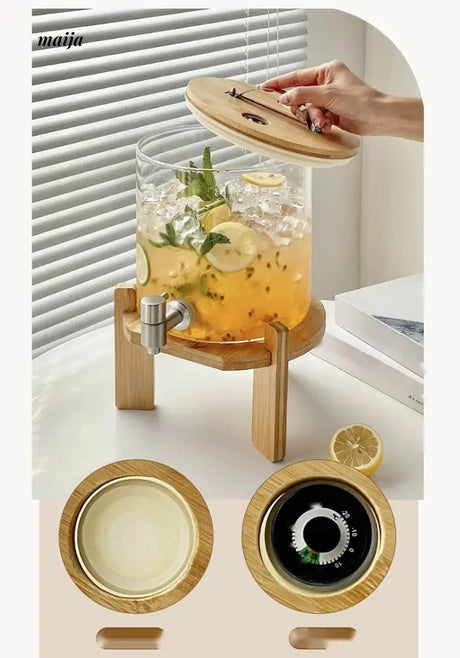 BANKE Beverage Barrel with Faucet Cold Kettle from BANKE