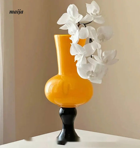 GUIFOU High Foot Lily Glass Vase from GUIFOU