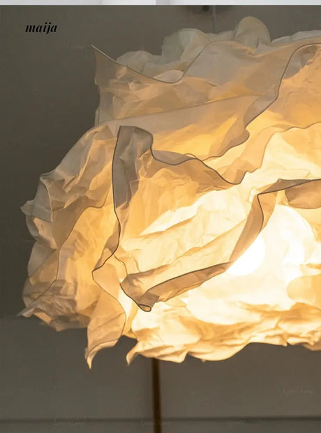 LYNN Japanese Cloud Paper Chandelier from Lynn's Lamp