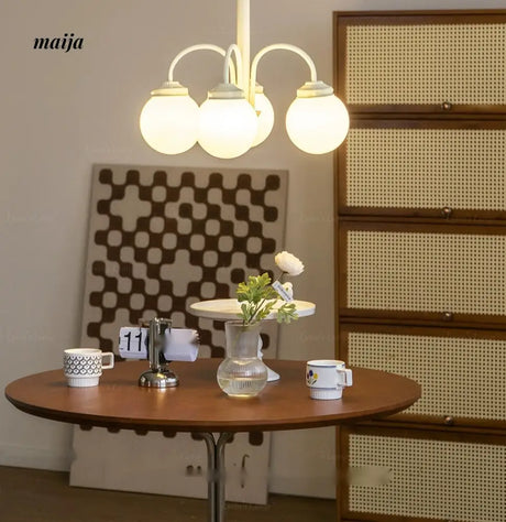 LYNN Glossy Retro Ceiling Lamp from Lynn's Lamp
