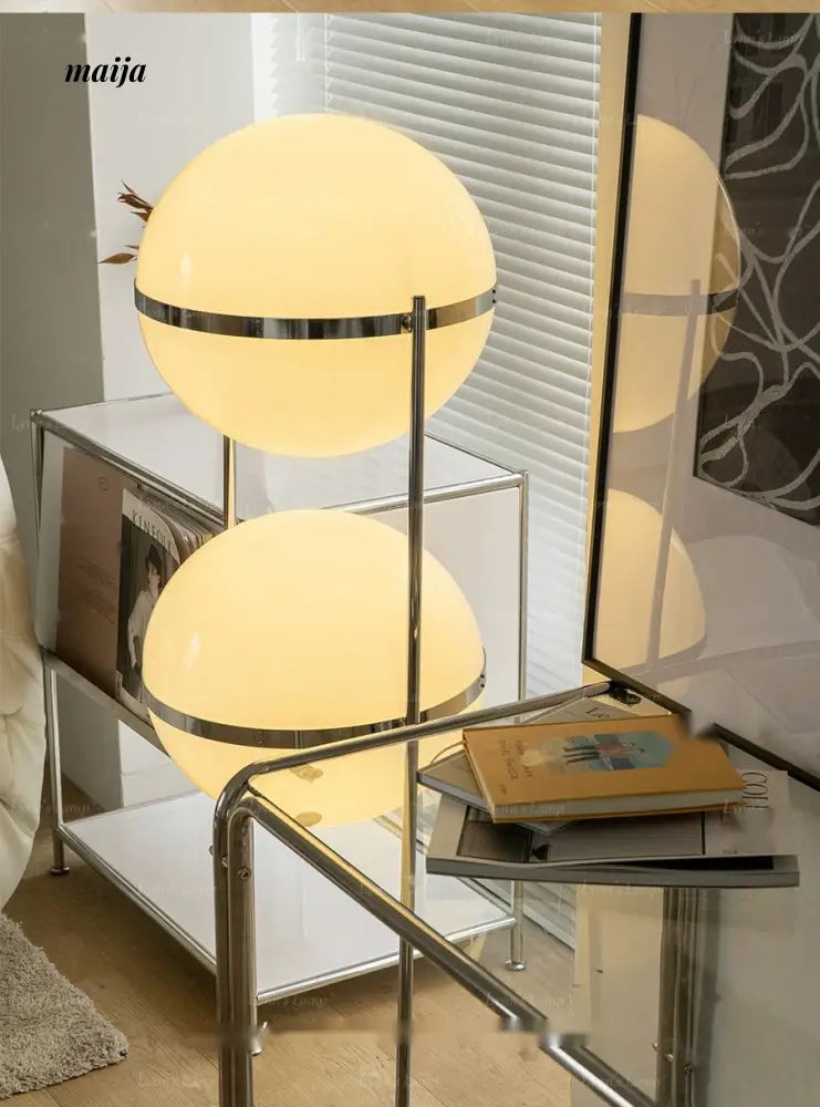LYNN Nordic Ball Floor Lantern from Lynn's Lamp