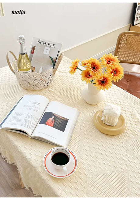 MAN YUE HOME Advanced French Dessert Tablecloth for Special Occasions from MAN YUE HOME