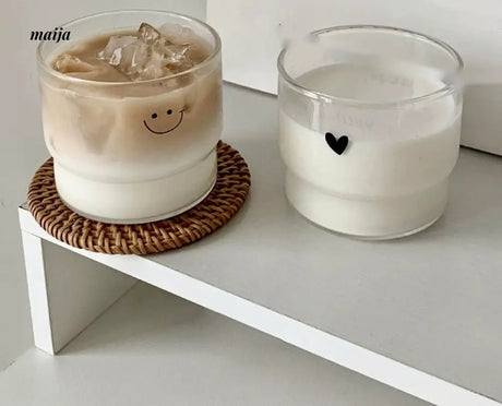 BANKE Smile Coffee Glass Cup from BANKE