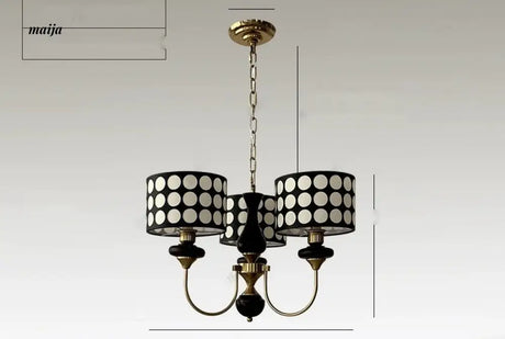 NANCY Scandinavian Ceiling Lamp French Retro Style from HOBBYTREE
