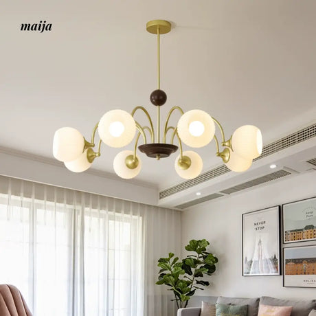 NANCY French Retro Wabi-Sabi Chandelier Japanese Style from NANCY