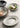JOTO Six Color Rough Pottery Soup Bowl Handmade Retro Glazed from JOTO