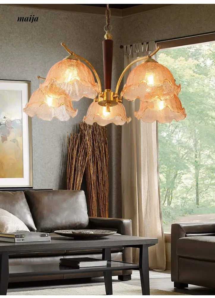 NANCY American Nanyang Style Retro Chandelier from NANCY