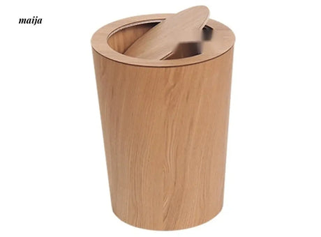 MUSN MUJI Wooden Trash Bin from MUSN