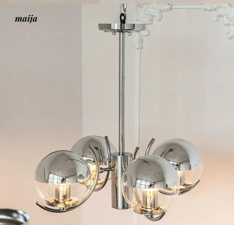 LYNN Space Age Glass Chandelier from Lynn's Lamp