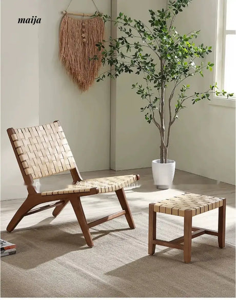 RATTAN CRAFTSMAN Balcony Saddle Chair from RATTAN CRAFTSMAN