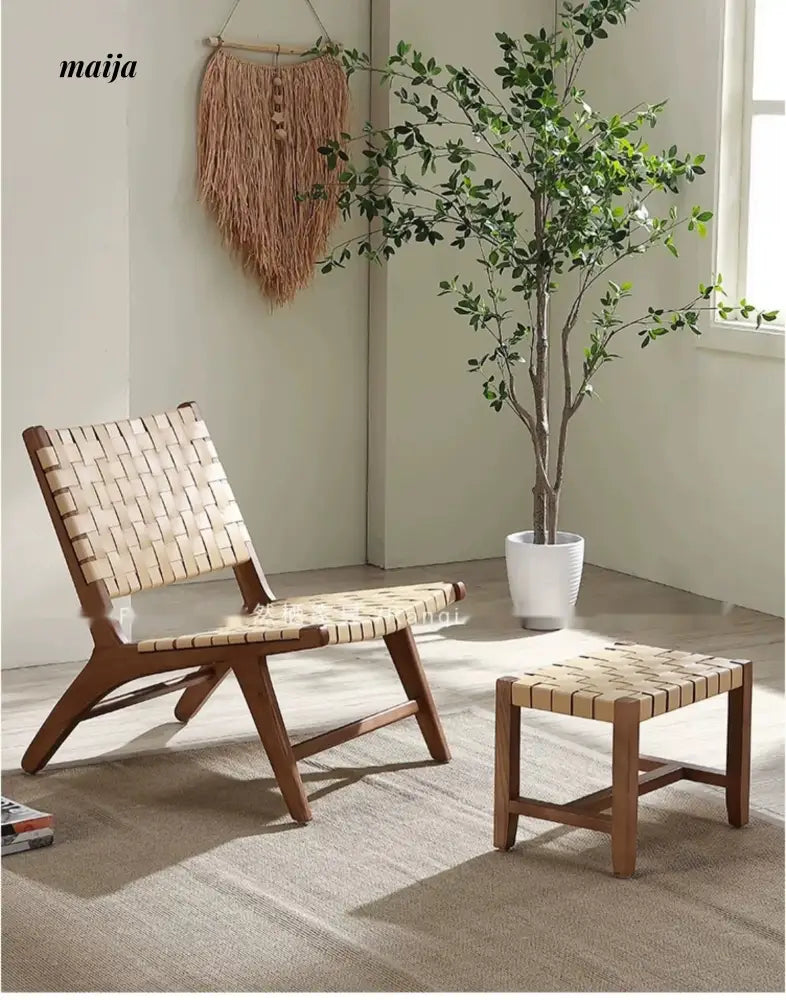 RATTAN CRAFTSMAN Balcony Saddle Chair from RATTAN CRAFTSMAN