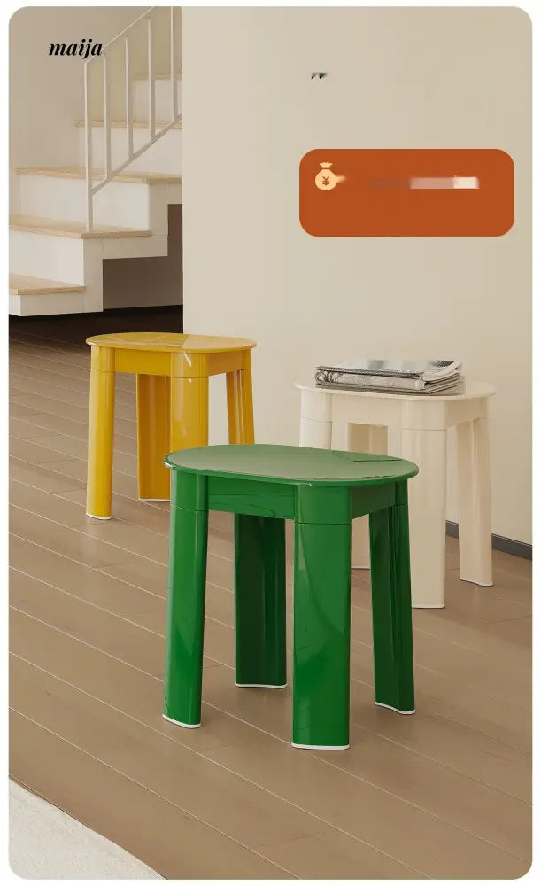 LOWERLEFT Designer Home Stool from Lower Left