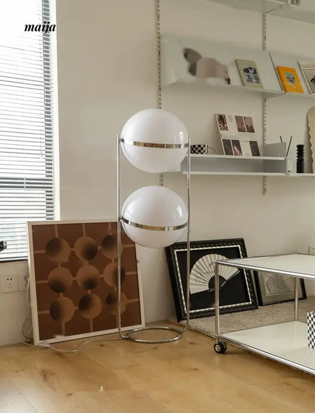 LYNN Nordic Ball Floor Lantern from Lynn's Lamp