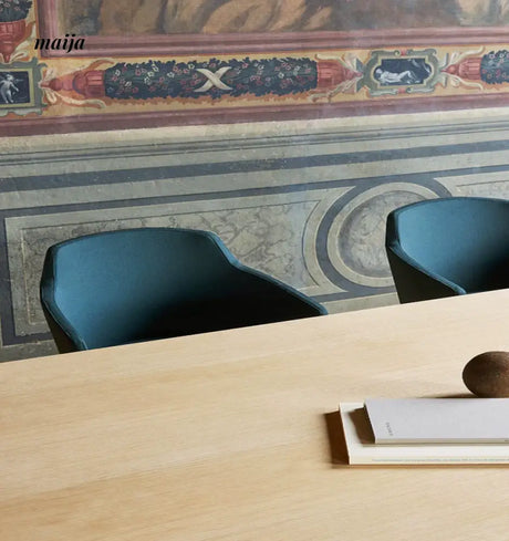 Asiya Solid Wood Dining Table from maija