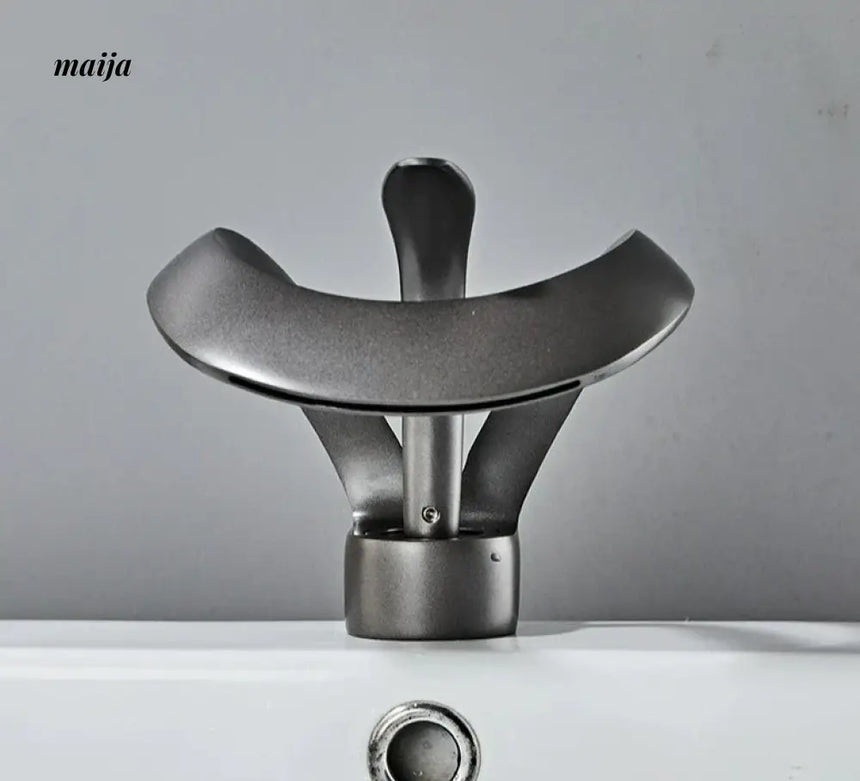 Crown Waterfall Basin Faucet from Kaiyashi