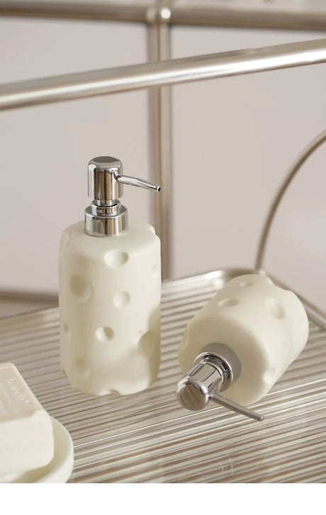 LENYVASEN Soren Shampoo Ceramic Container from LENYVASEN