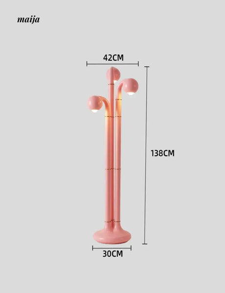 Pink Snowdrop Lamp from maija