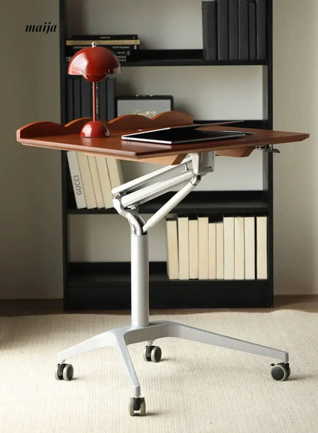 Cherry Wood Moveable Standing Desk from maija