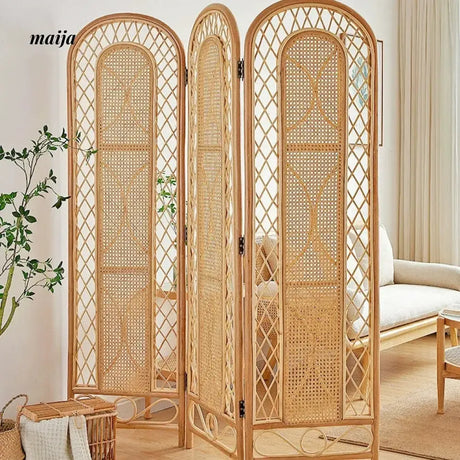 SUZYHOME Yuki Rattan Partition Wall from SUZYHOME