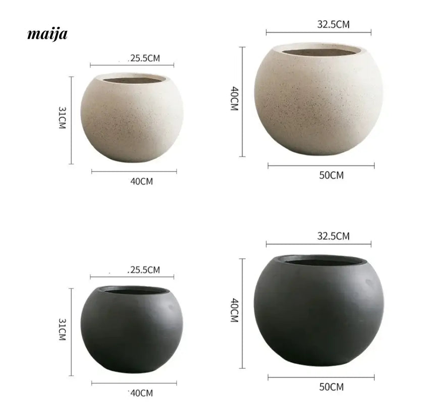 Nordic Bloom Villa Planter from Nicaijia