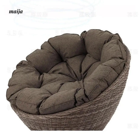 MUJU Depok Waterproof Rattan Swivel Chair from MUJU