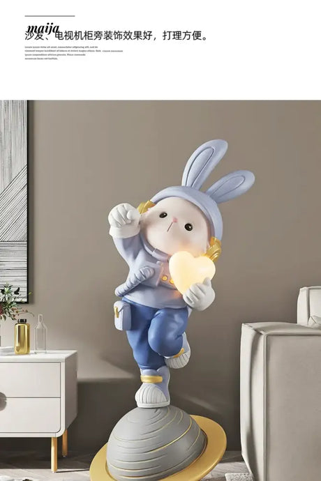 YUNCAN Leo Rabbit Floor Light Ornament from YUNCAN