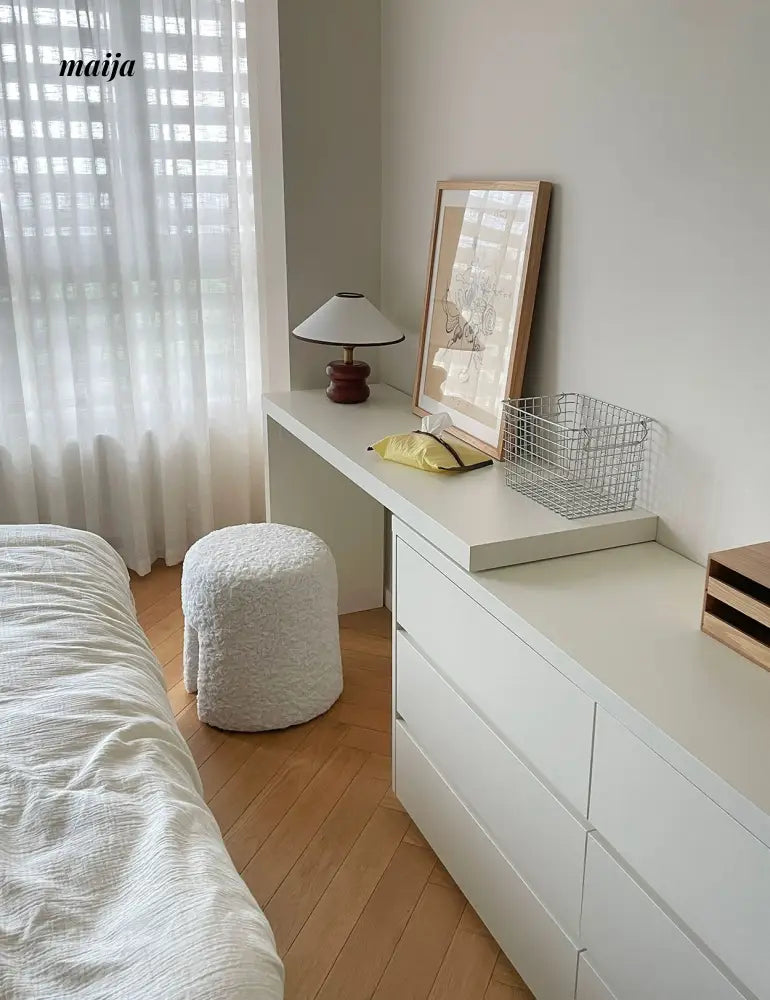 Sherpa Dressing Stool from maija