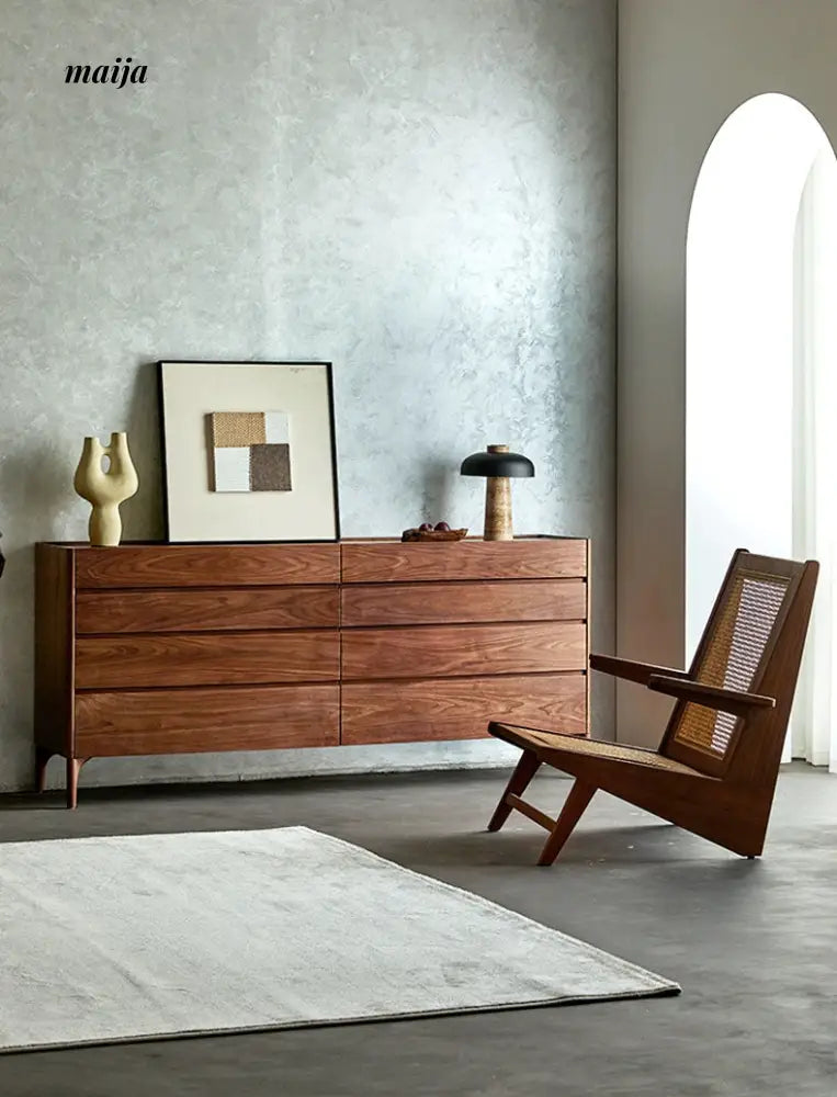Keiko Solid Wood Wide Chest of Drawers from maija