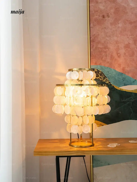 LYNN Scandinavian Designer Table Lamp from Lynn's Lamp