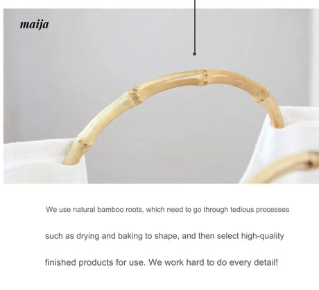 MUYE Cotton Linen Laundry Basket from MUYE