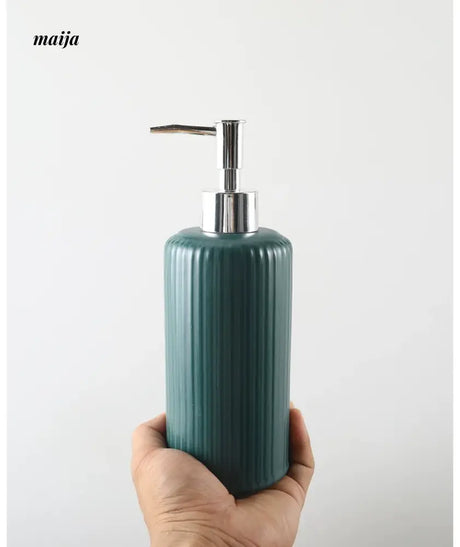 KULE HOME Ceramic Scandinavian Hand Sanitizer Bottle from KULE HOME