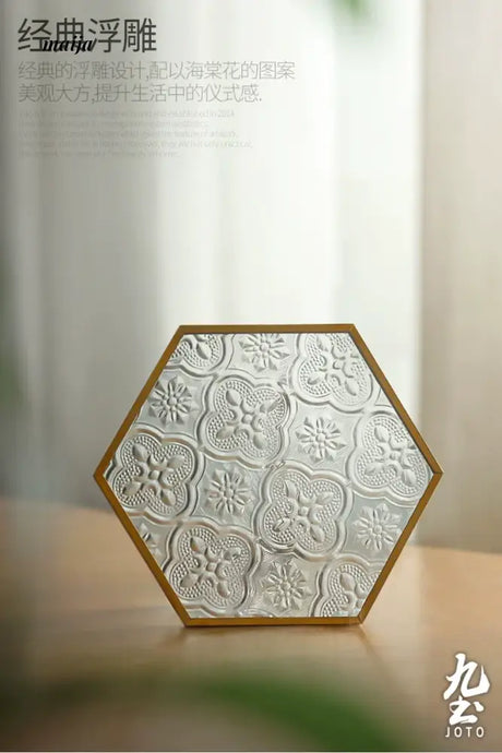 JOTO Retro Relief Glass Set Home Decor from MOSE