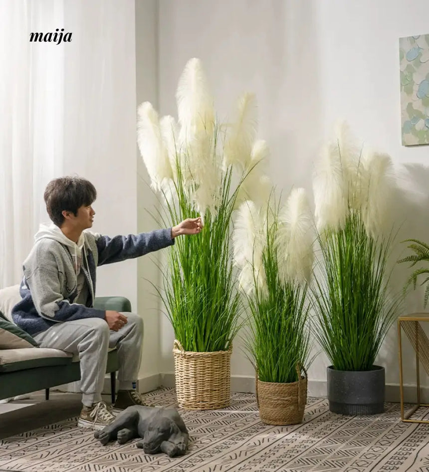 Artificial Reed Grass Plant from maija